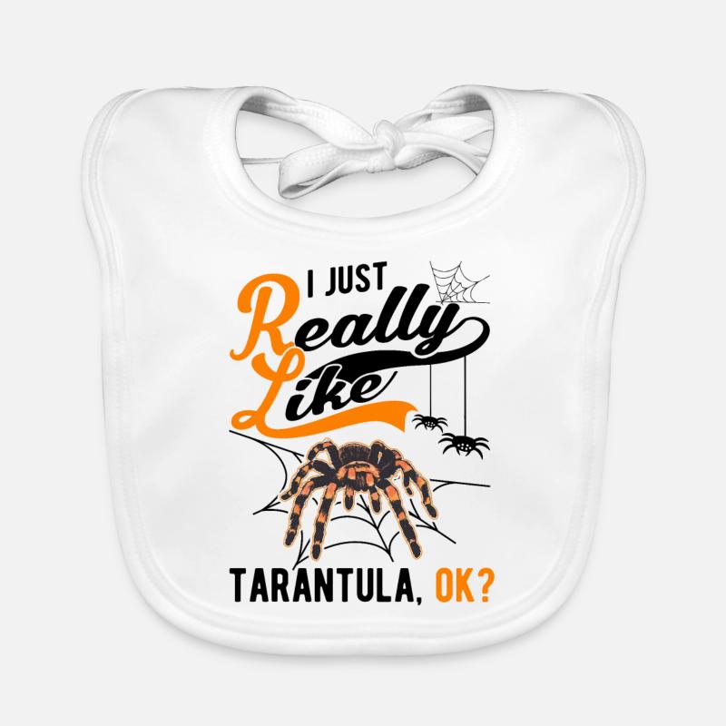 J’aime vraiment Tarantula Tarantel Bavoir bio Bébé