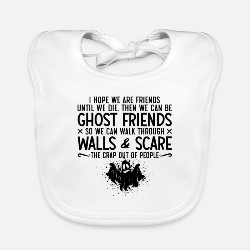 Paranormal Ghost Hunter Ghosts Idée cadeau Bavoir bio Bébé
