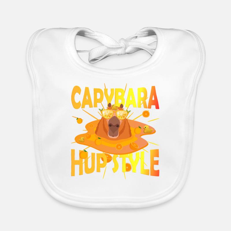 Capy HUPstyle duck Organic Baby Bibs