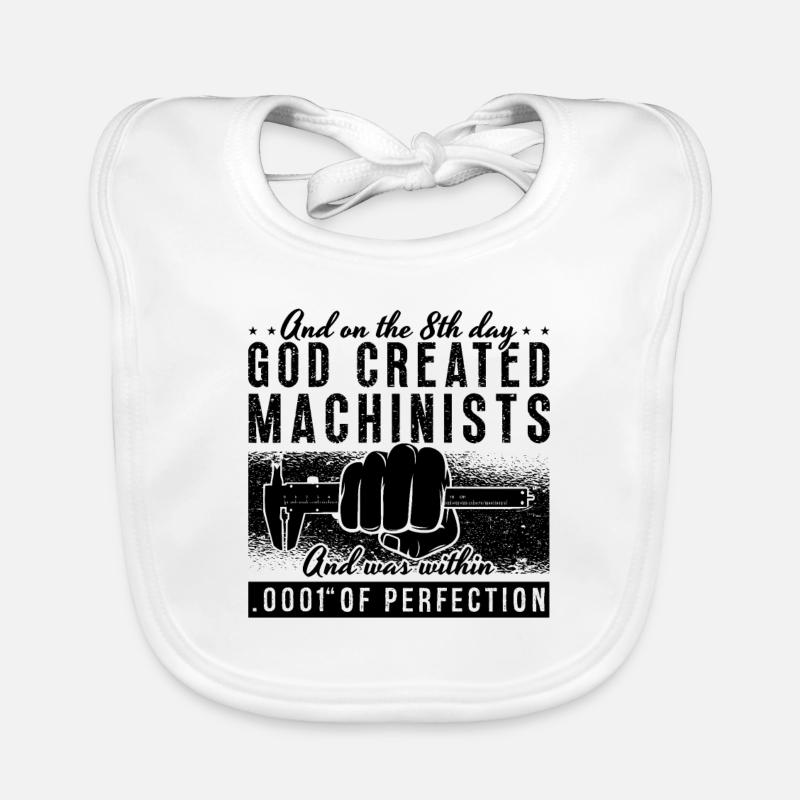 et le 8e jour, machinistes Bavoir bio Bébé