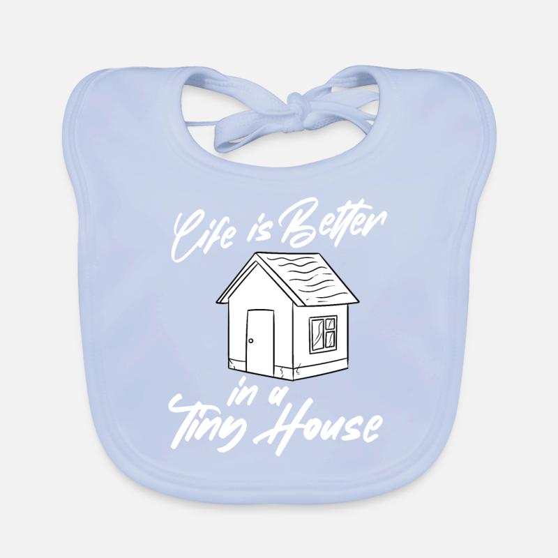 Tiny House Baby Bio-Lätzchen