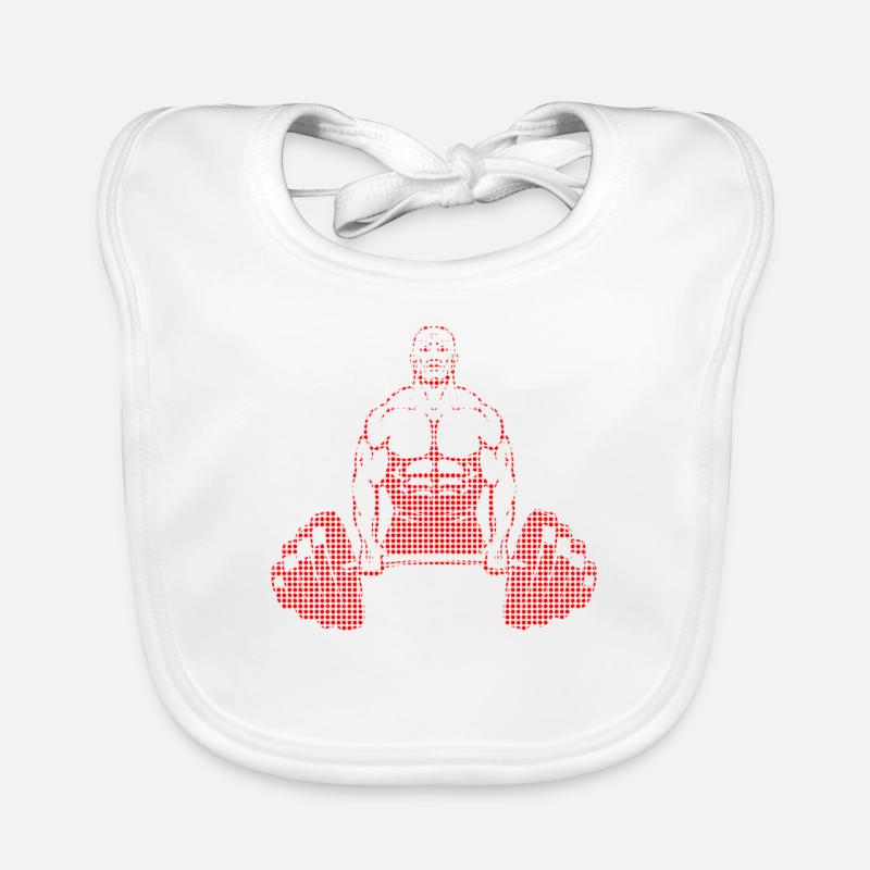 Bodybuilding Baby Bio-Lätzchen