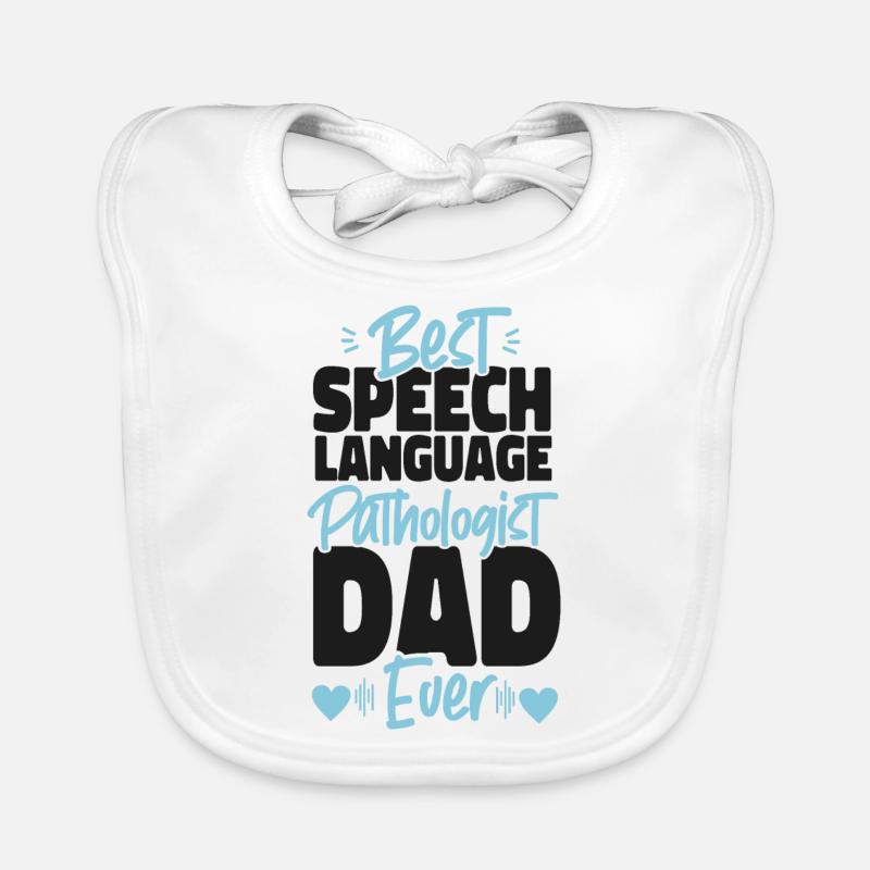 Speech Therapist Therapy Assistant Baby Bio-Lätzchen