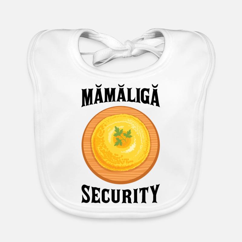Sécurité Mamaliga Bavoir bio Bébé