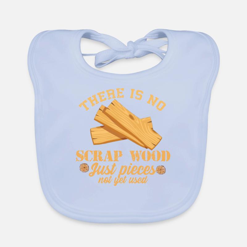 Il n’y a pas de déchets de bois Bavoir bio Bébé