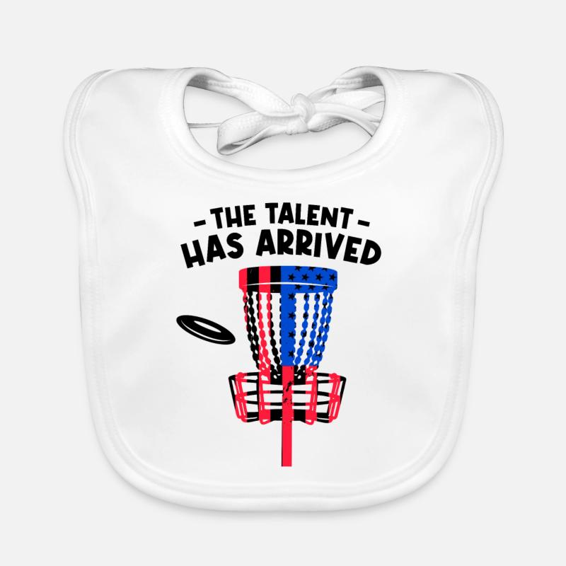 The Talent Has Arrived Organic Baby Bibs