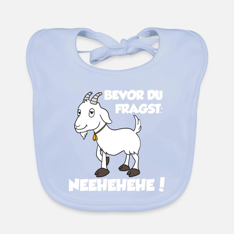 Bevor Du Fragst Neeheehehehe Baby Bio-Lätzchen