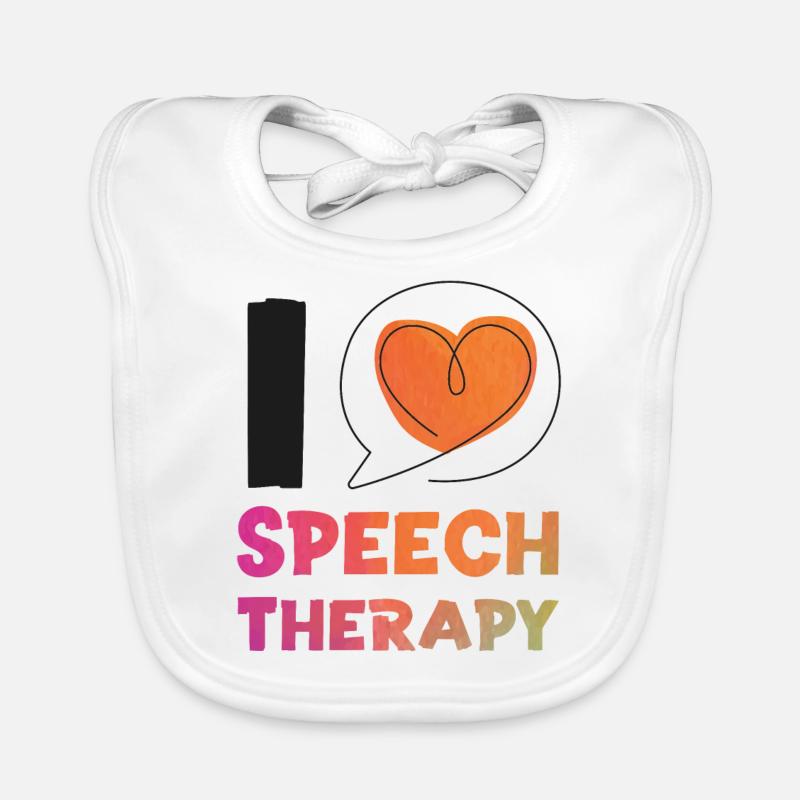 Assistant orthophoniste Bavoir bio Bébé