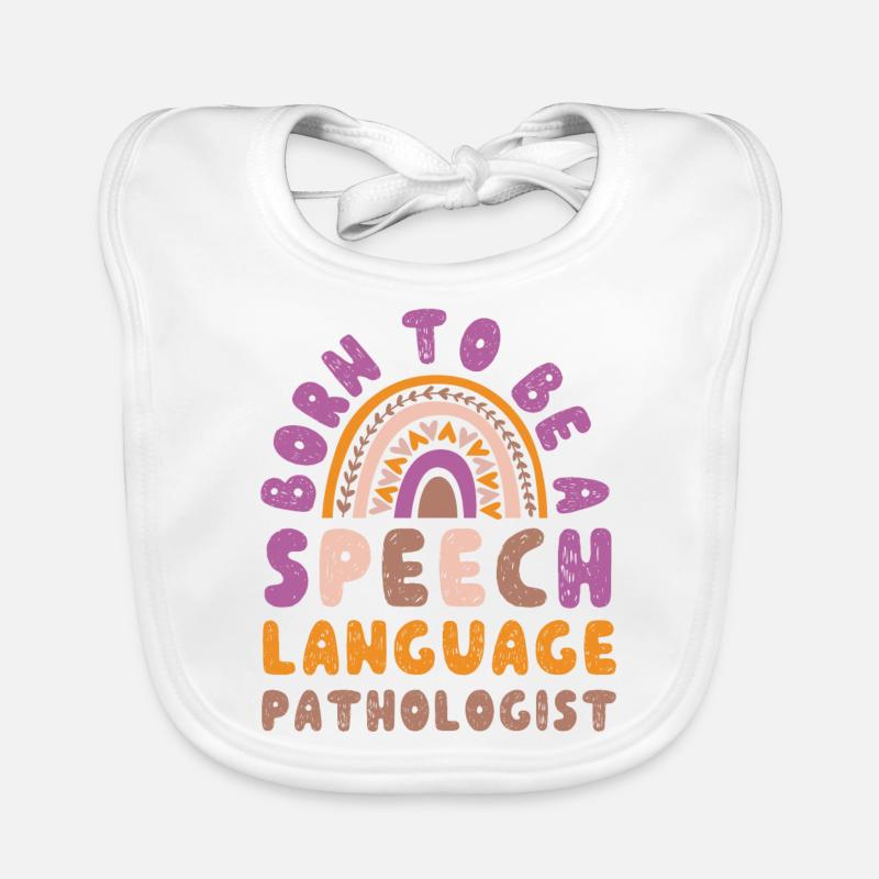 Assistant orthophoniste Bavoir bio Bébé