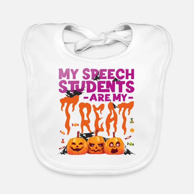 Speech Therapist Therapy Assistant Organic Baby Bibs