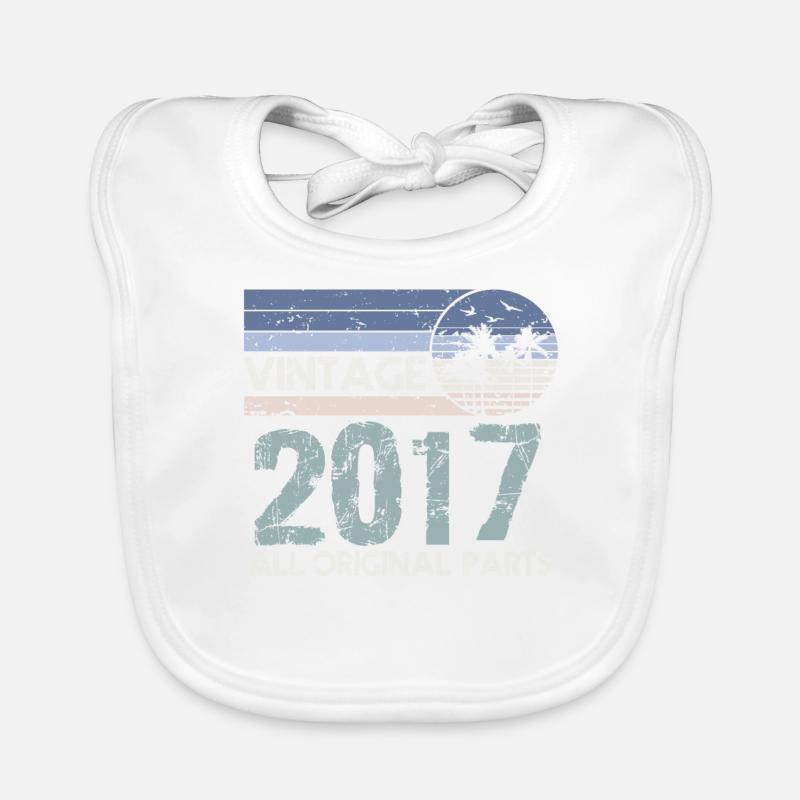 Edition Limitée Millésime 2017 Bavoir bio Bébé