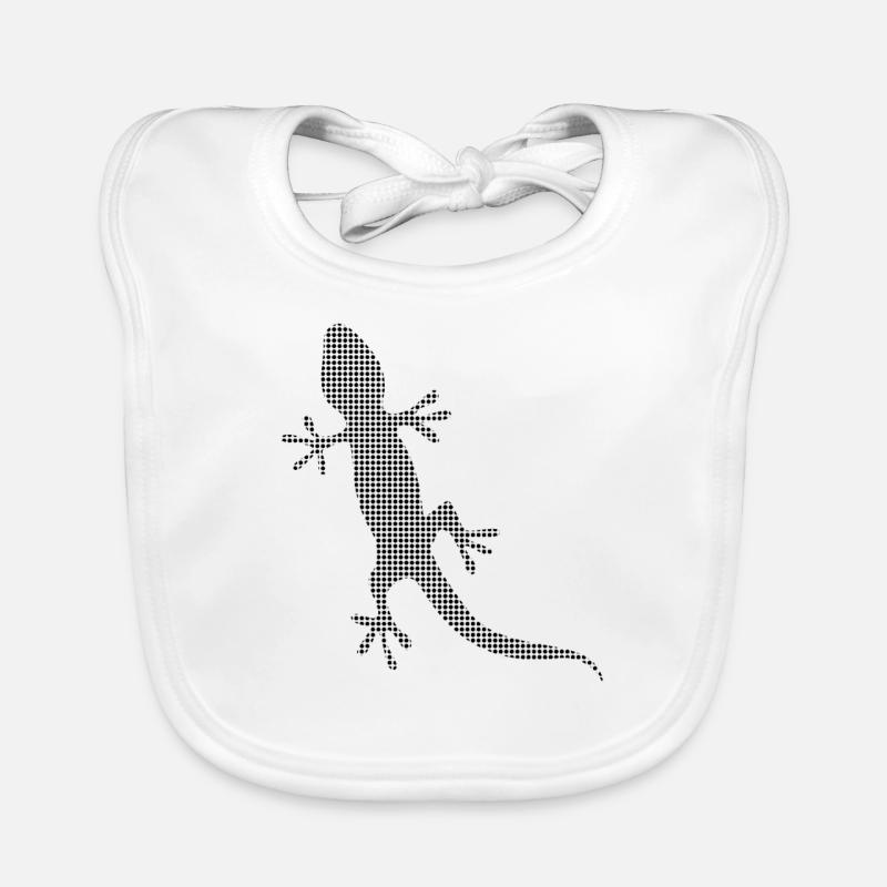 Eidechse Baby Bio-Lätzchen