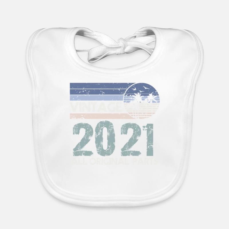 Édition Limitée Millésime 2021 Bavoir bio Bébé