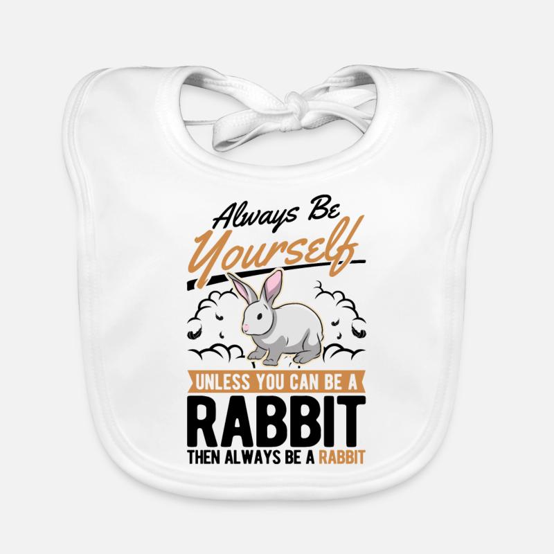 Lapin lapin lapin lapin Bavoir bio Bébé