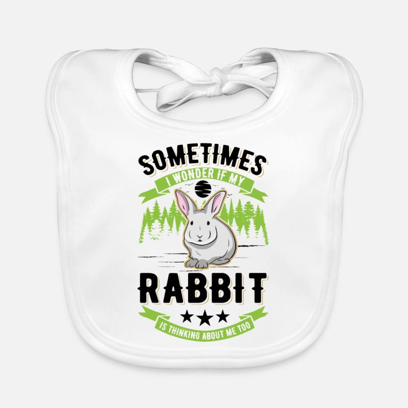 Rabbit Rabbit Rabbit Organic Baby Bibs