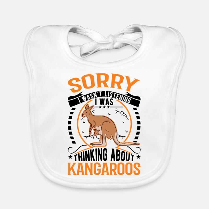 Australian Kangaroo Australia Kangaroo Organic Baby Bibs