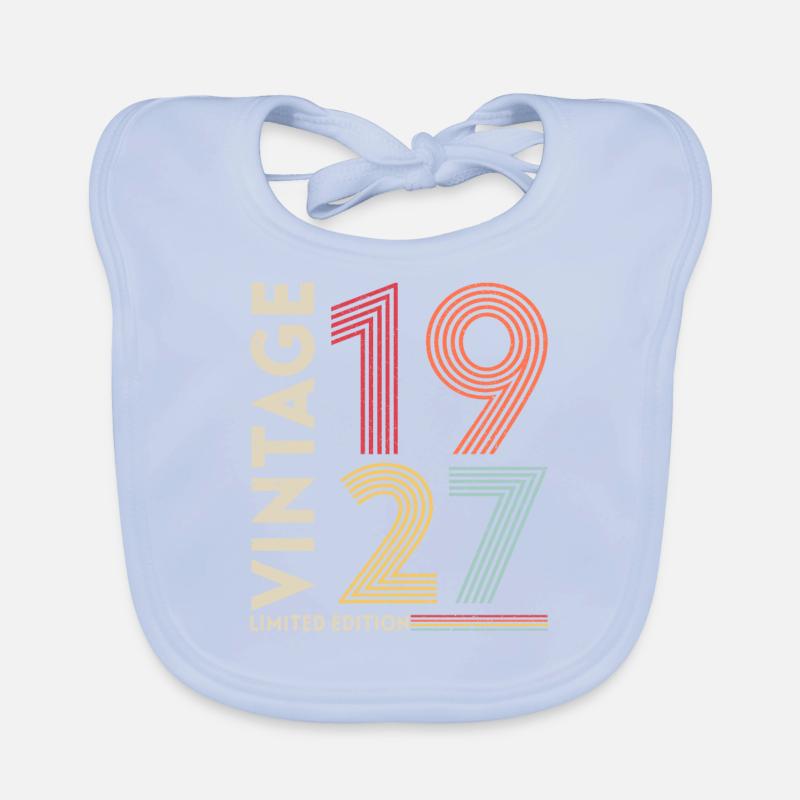 édition limitée millésime 1927 Bavoir bio Bébé