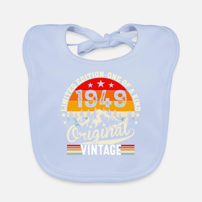1949 Original vintage Organic Baby Bibs