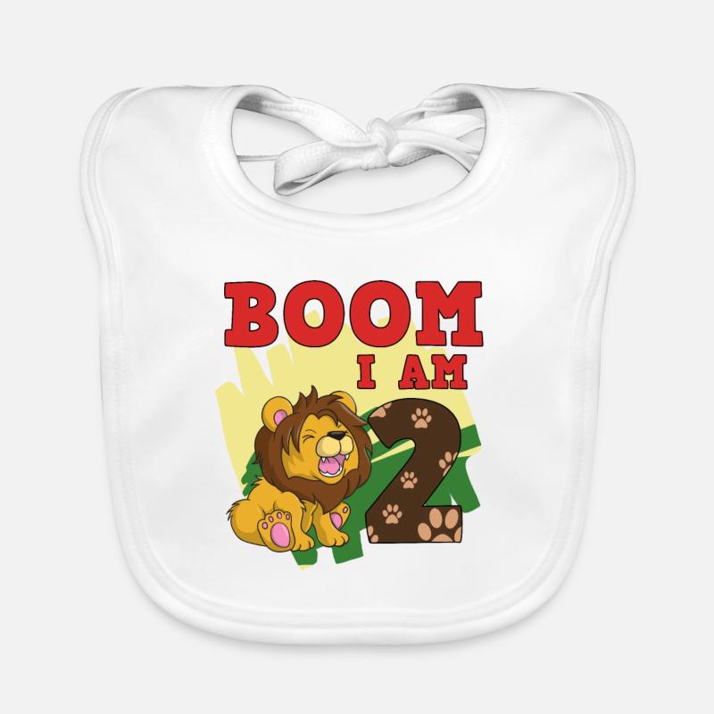2nd birthday Organic Baby Bibs