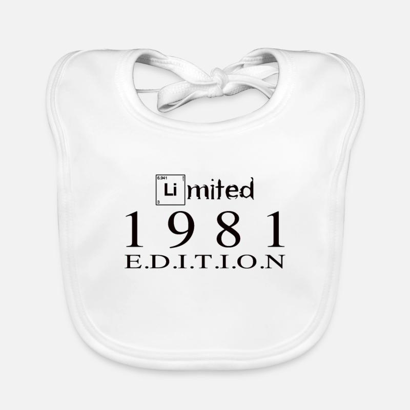 Limited Edition 1981 Organic Baby Bibs