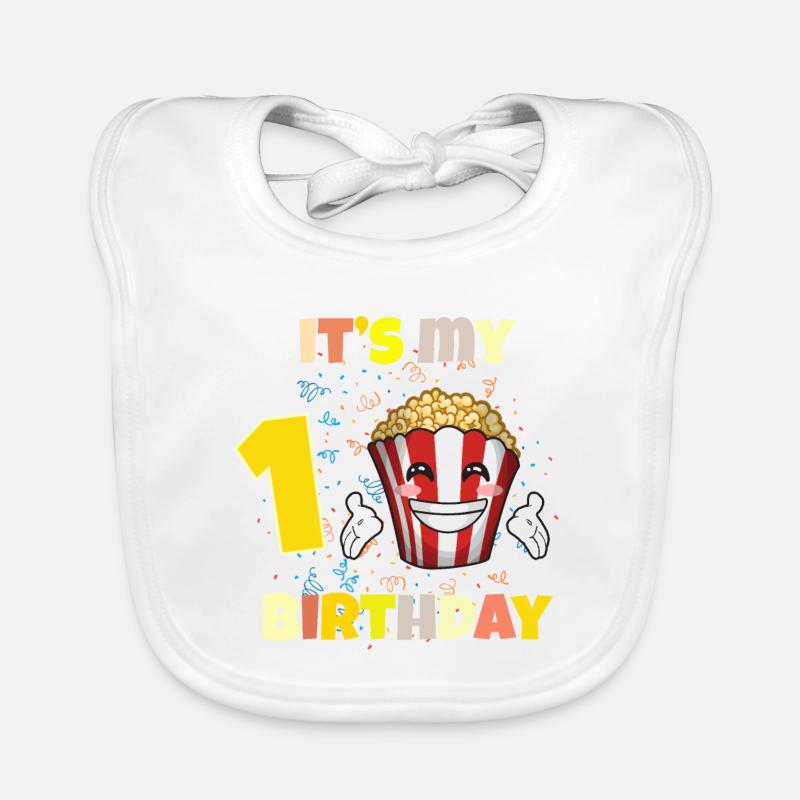 C’est mon 1er anniversaire Bavoir bio Bébé