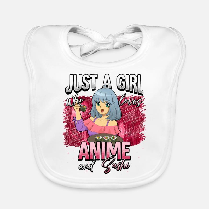 Anime Otaku Weeb Organic Baby Bibs