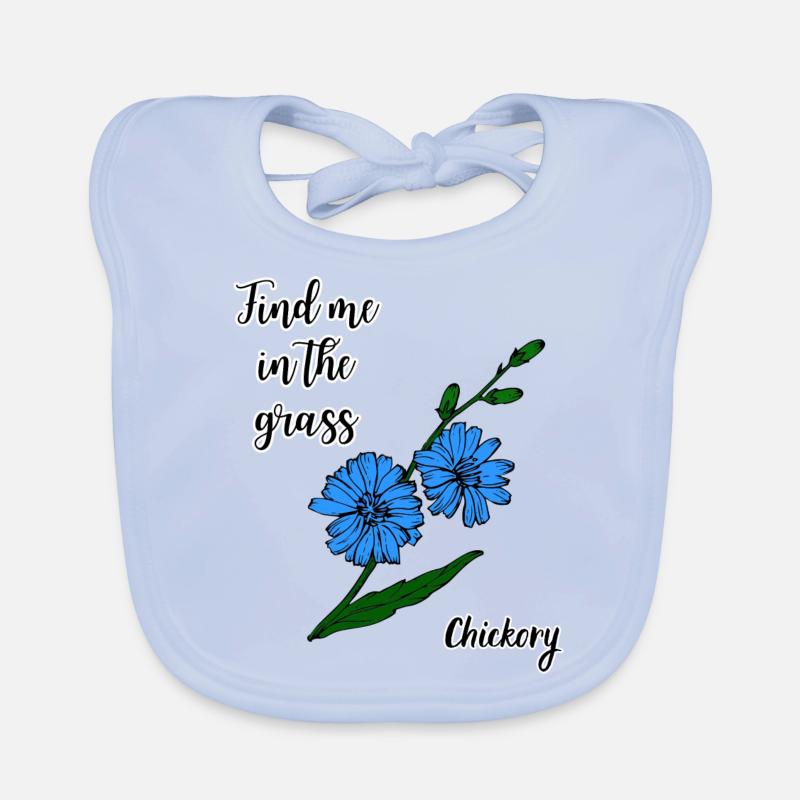 Finden Sie mich in... Chicorée-Reisender Baby Bio-Lätzchen