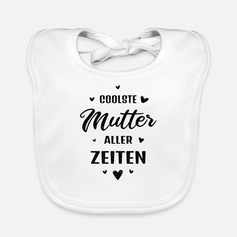 Coolste Mutter aller Zeiten Muttertag Geschenk Baby Bio-Lätzchen
