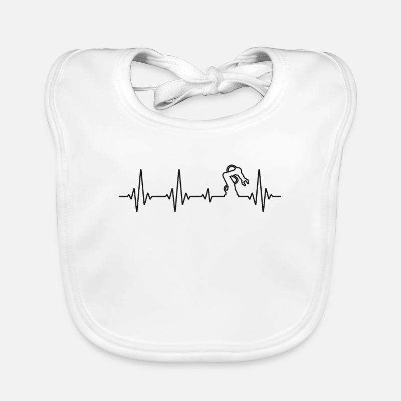 Robot Robotics Engineer Heartbeat Baby Bio-Lätzchen