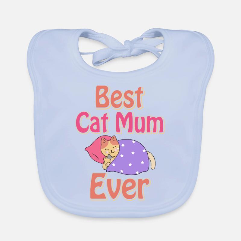 Beste Katzen Mutter Baby Bio-Lätzchen