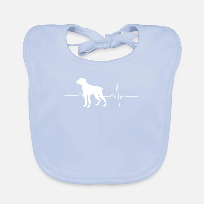 Weimaraner Bavoir bio Bébé