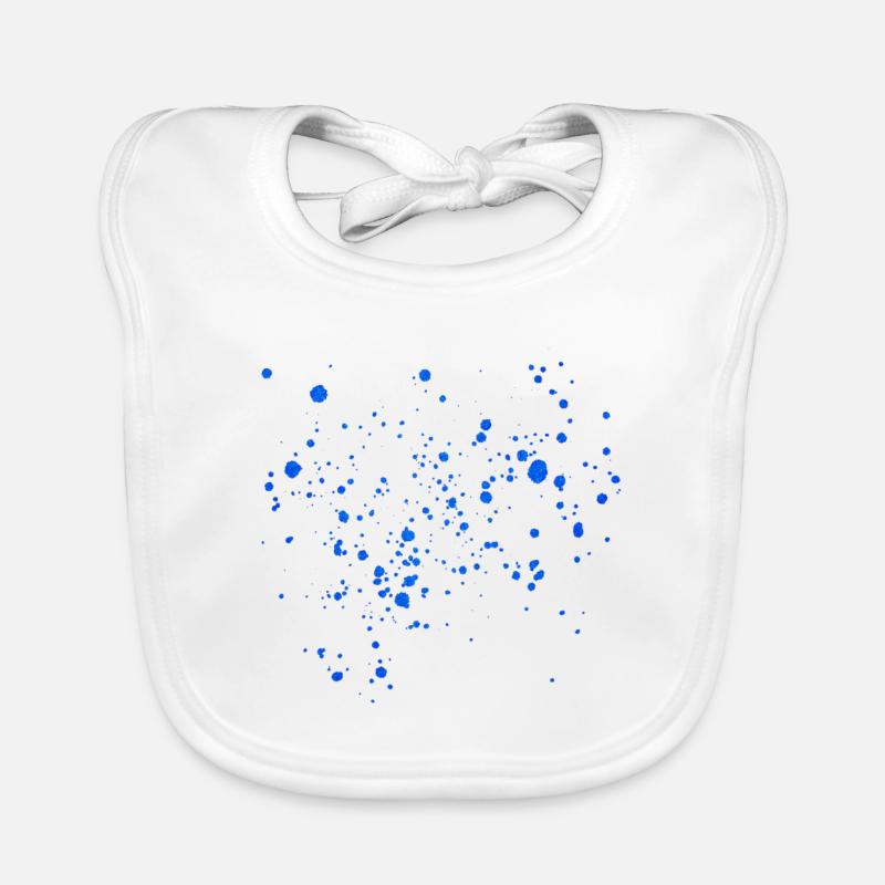 Kleines Gravurdesign Baby Bio-Lätzchen