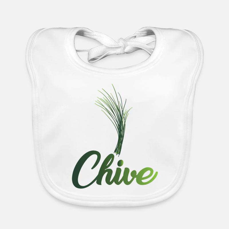 Ciboulette Bavoir bio Bébé