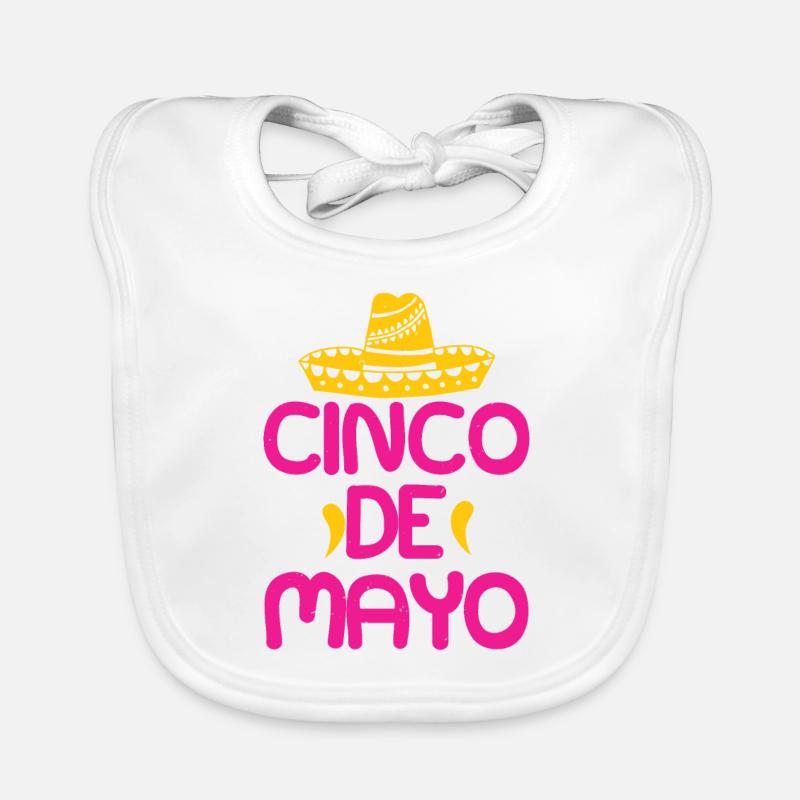 CINCO DE MAYO Bavoir bio Bébé