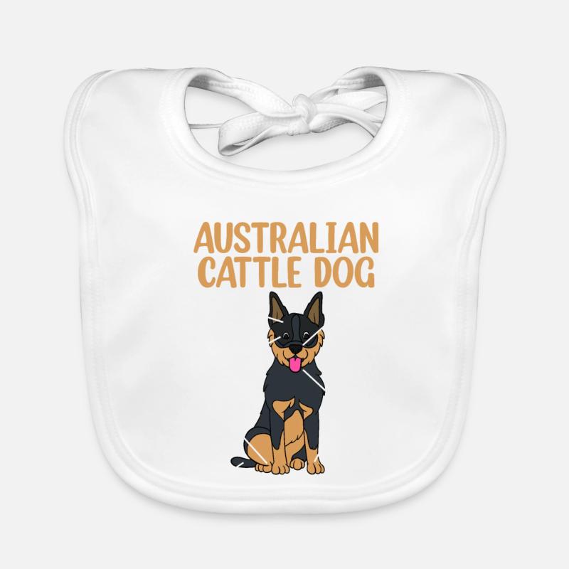 Bouvier australien Bavoir bio Bébé