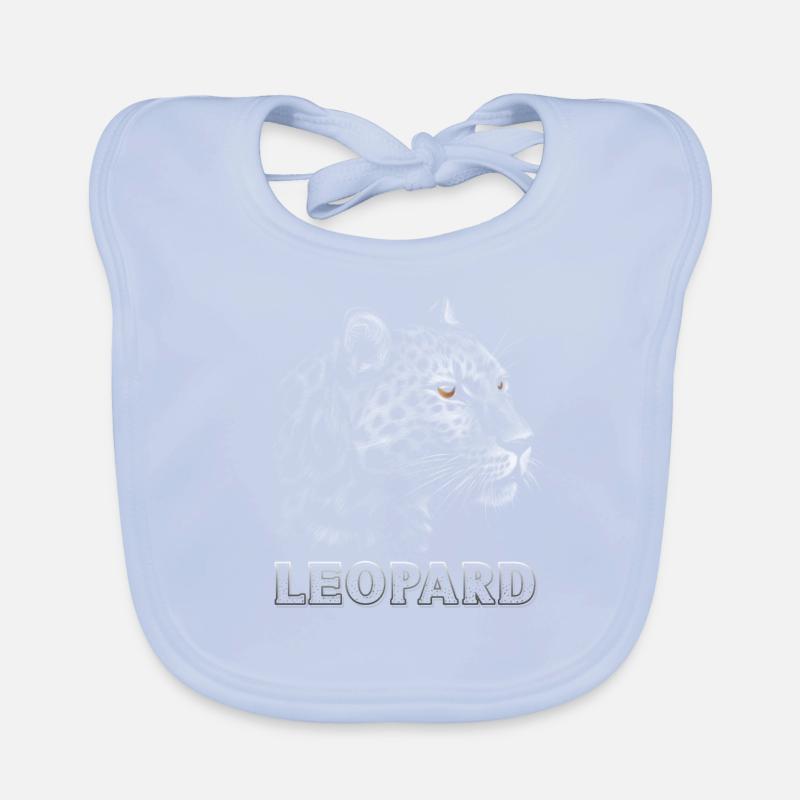 Leopard Lover Leopard Print Baby Bio-Lätzchen