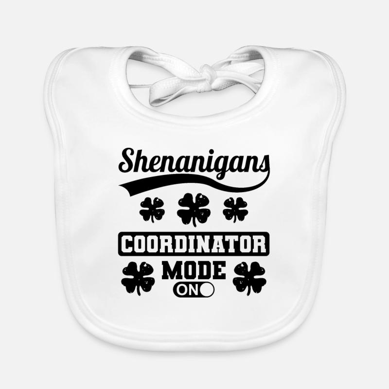 Mode coordinateur des manigances le jour de la Saint-Patrick Bavoir bio Bébé