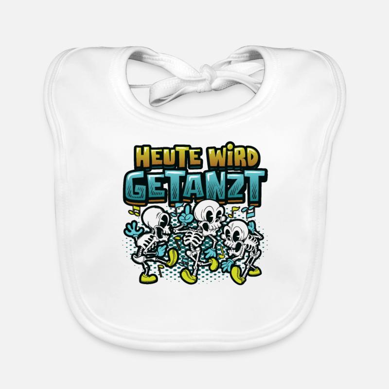 Heute Wird Getanzt, Thema Tanzen Baby Bio-Lätzchen