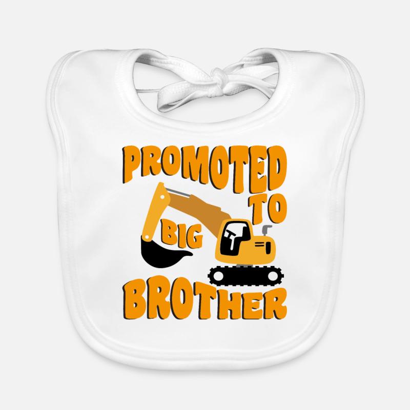 Zum großen Bruder befördert Going To Be A Big Brother Baby Bio-Lätzchen