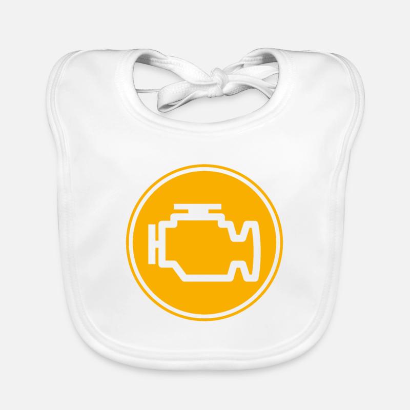 Check engine light Autotuning Organic Baby Bibs