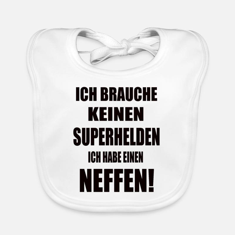 Neffe Geburtstag Baby Bio-Lätzchen