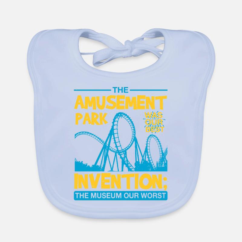 L’INVENTION DU PARC D’ATTRACTIONS LE MUSÉE NOTRE PIRE Bavoir bio Bébé