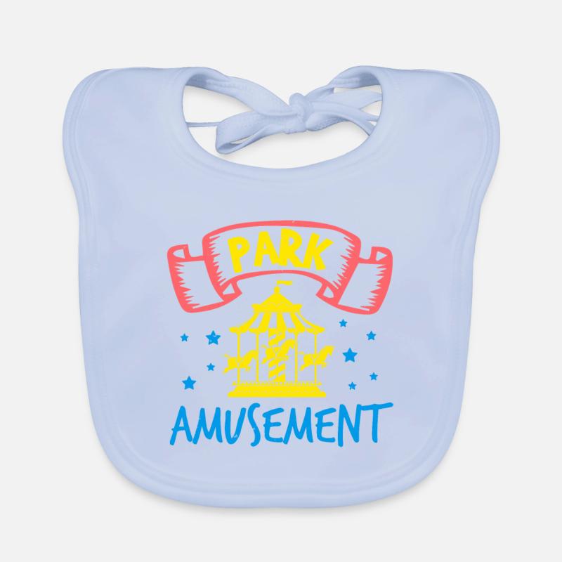 PARK AMUSEMENT Organic Baby Bibs