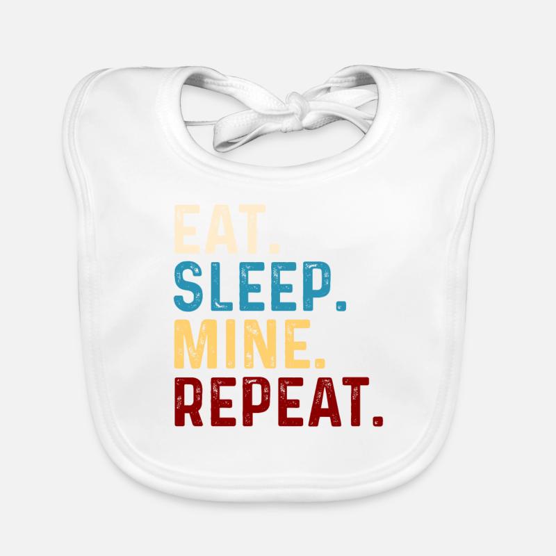 Manger dormir le mien répéter Bavoir bio Bébé