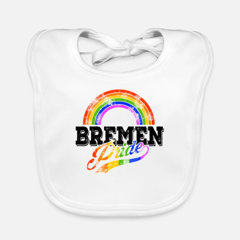 Fierté Brême Bavoir bio Bébé