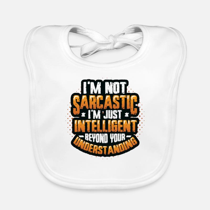 Intelligent Sarcasm, Beyond Understanding Organic Baby Bibs