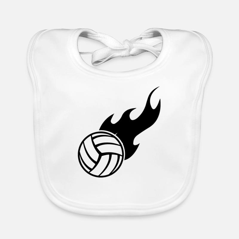 Volley-ball Bavoir bio Bébé