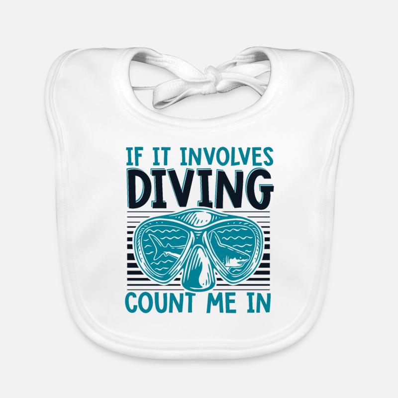 Si cela implique la plongée, comptez-moi dans les lunettes Bavoir bio Bébé