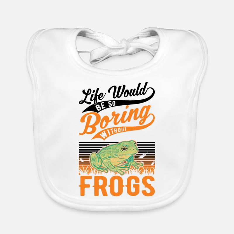 Frog Gift Tree Frog Organic Baby Bibs