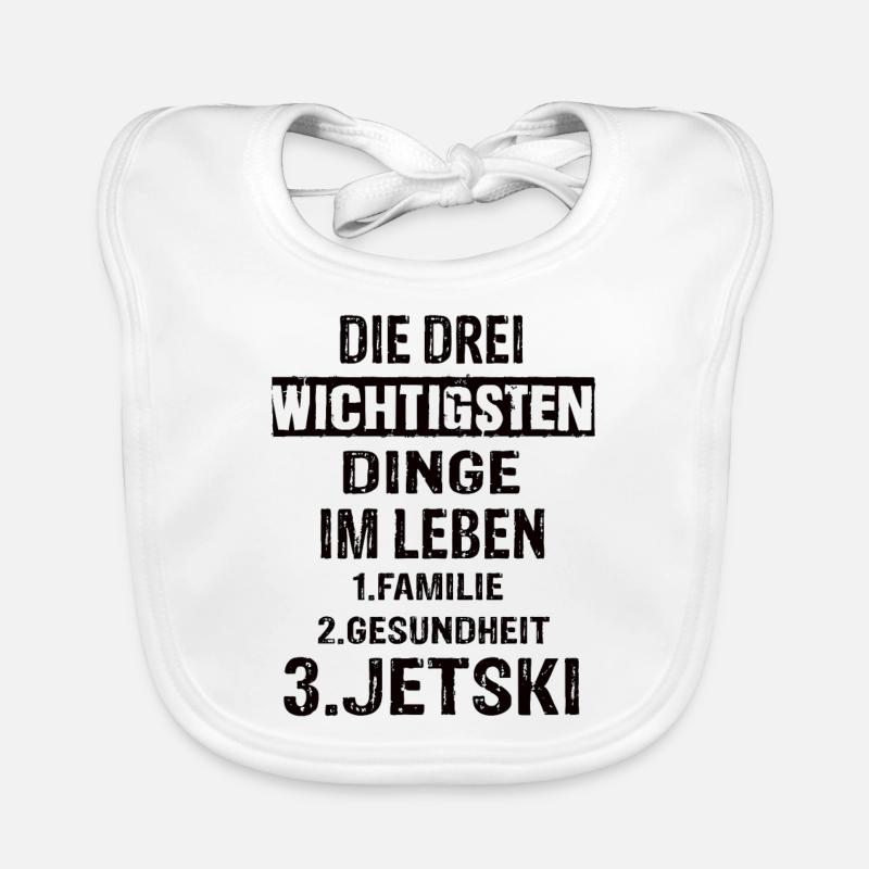 Jetski Baby Bio-Lätzchen